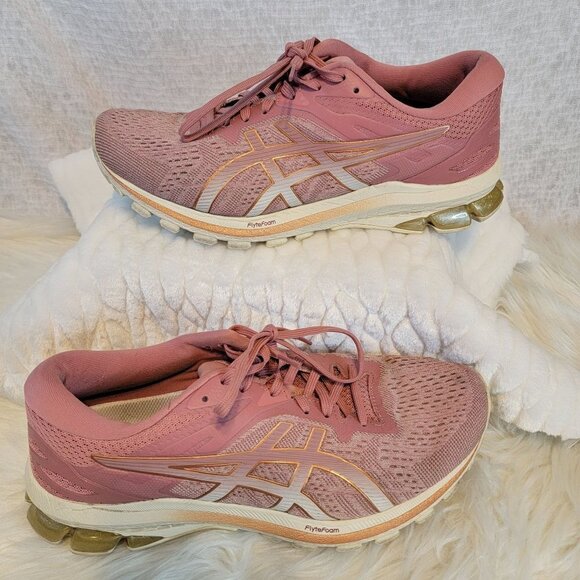 Women's ASICS GT 1000 10 Running Shoes Pink Cushioned Sneaker Athleisure Sz 10 - Picture 15 of 15